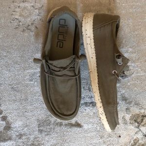 Hey dudes, Size 8, Grey/Tan